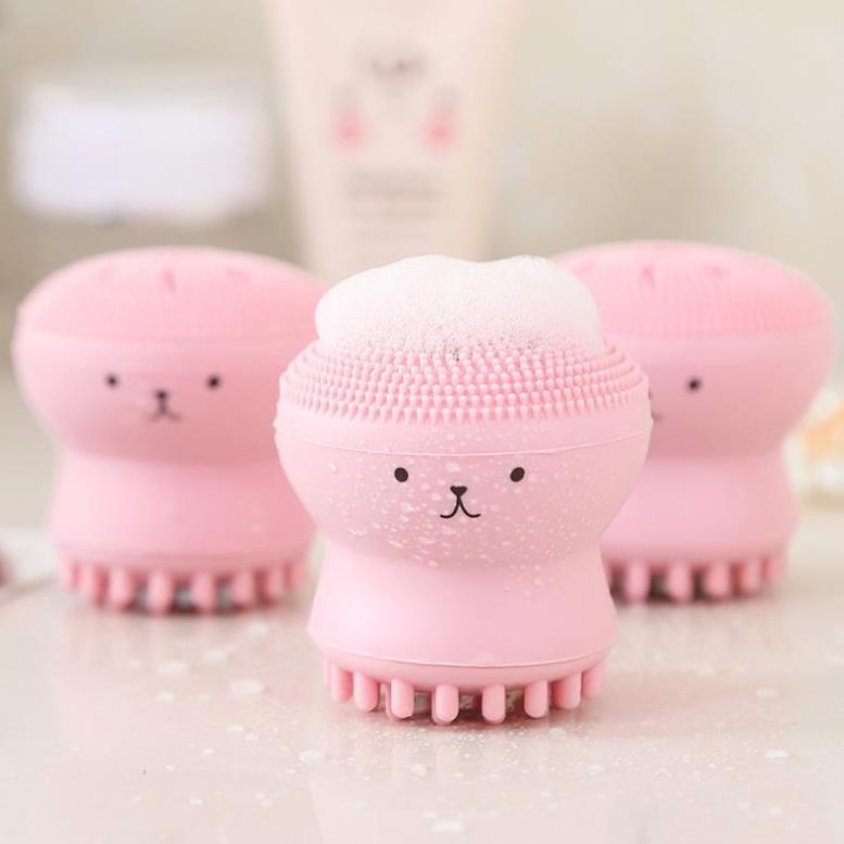 Bạch Tuộc Rửa mặt❤️FREE SHIP❤️Cọ Bạch tuộc rửa Và Massage Mặt đa năng siêu rẻ (bán giá sỉ)