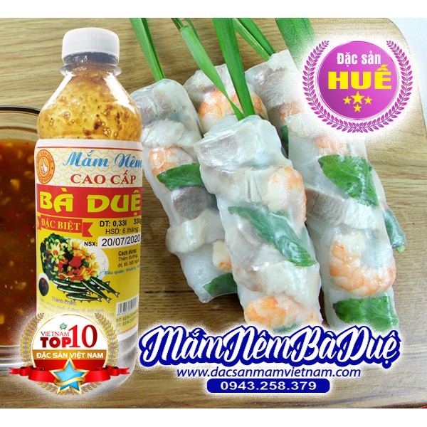 Mắm nêm Bà Duệ Huế