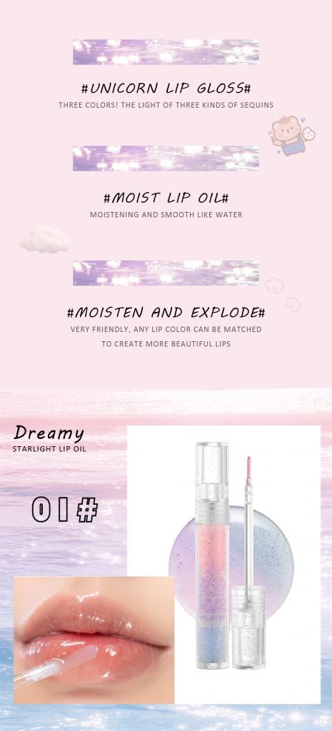 [Hàng mới về] Dầu dưỡng môi trong suốt cân bằng ẩm | BigBuy360 - bigbuy360.vn