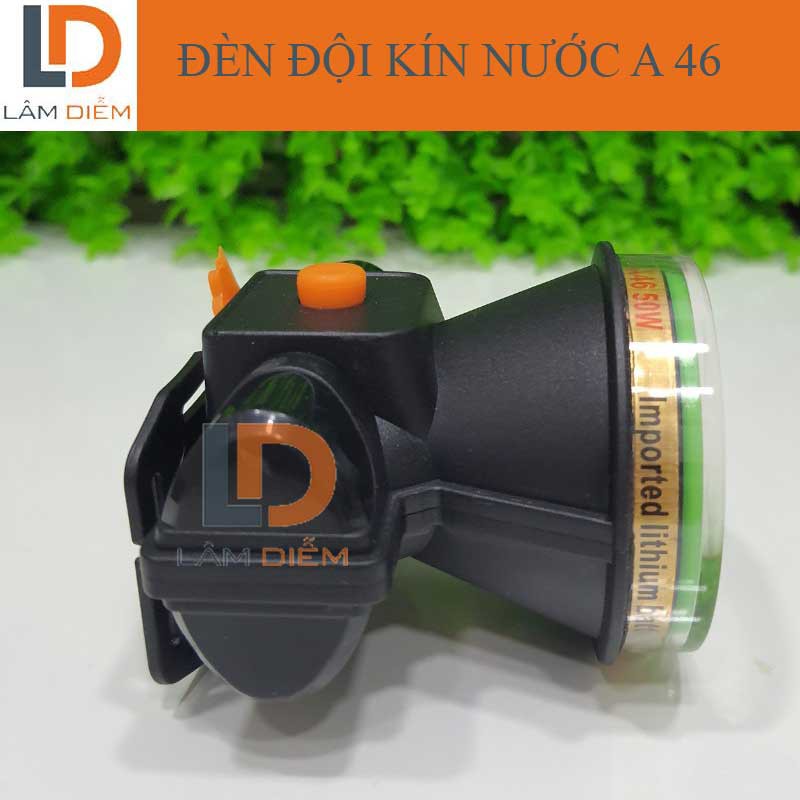 ĐÈN ĐỘI PIN SẠC KÍN NƯỚC A46