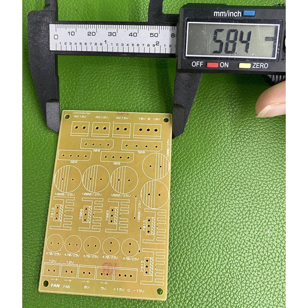 Combo 10 PCB BO MẠCH NGUỒN PHỤ AMPLI