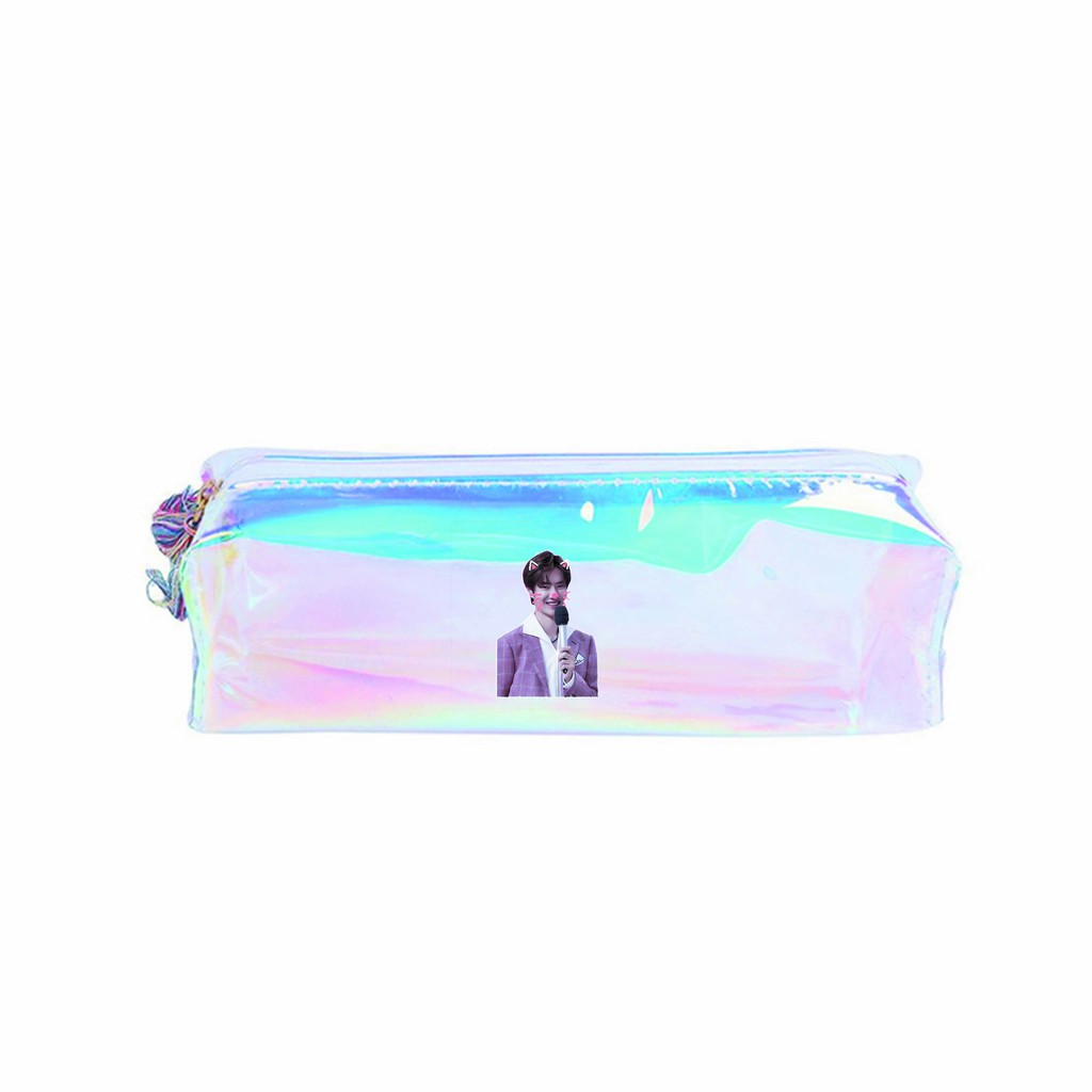 Hộp bút hologram TFBOYS KHỔNG TUYẾT NHI TRIỆU VY bóp viết đựng bút đồ dùng học tập dễ thương