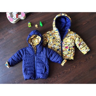 Áo phao minion 2-6y