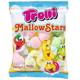 Kẹo marshmallow trolli mallow stars 150g/ kẹo bông gòn