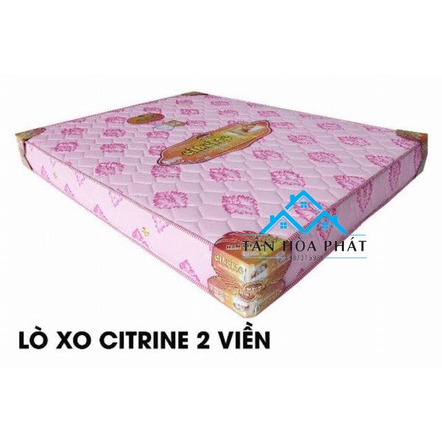NỆM LÒ XO CAO CẤP CITRINE kích thước 180X200X20CM