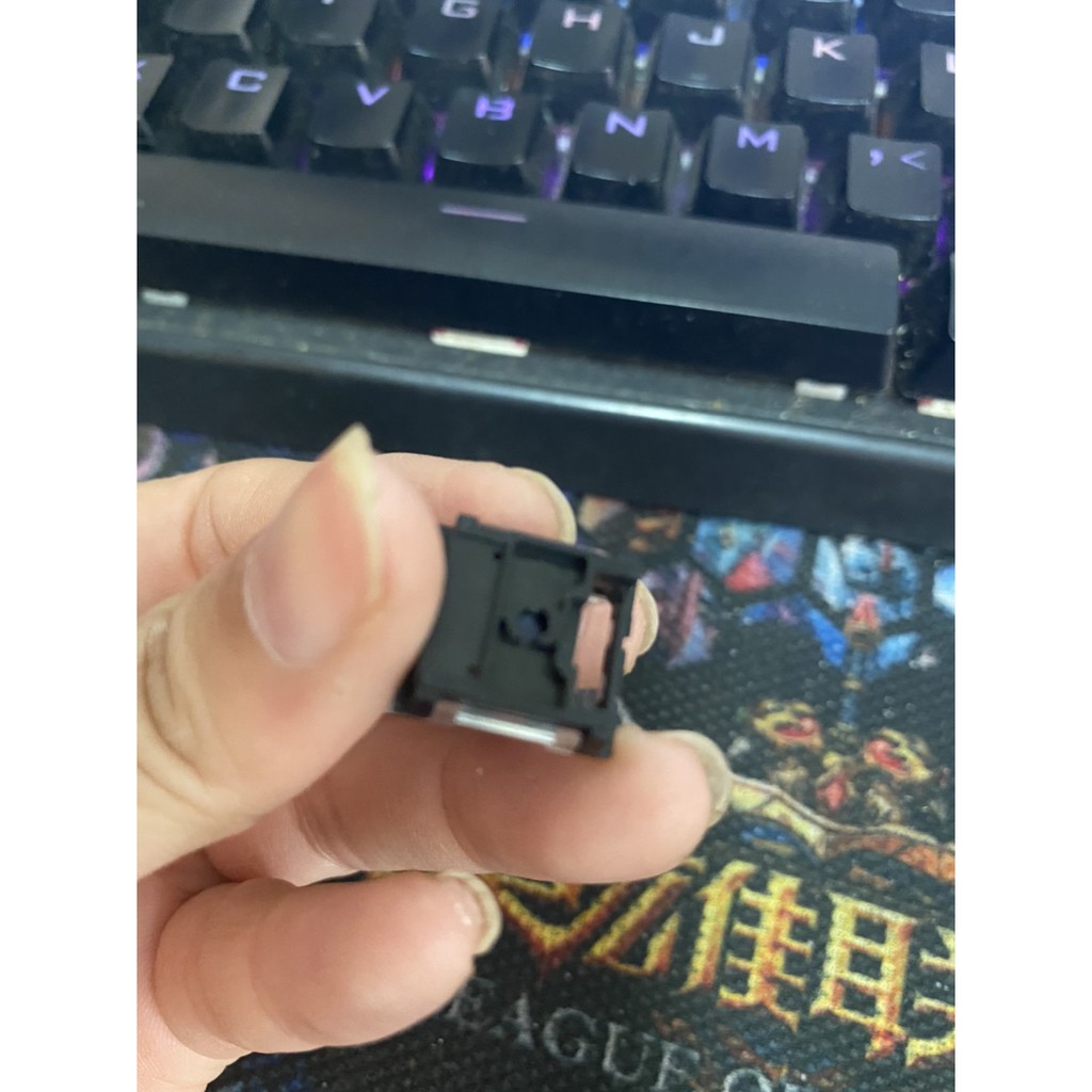 Bộ 5 Nút switch cho phím cơ sinh học - loại không có chân .