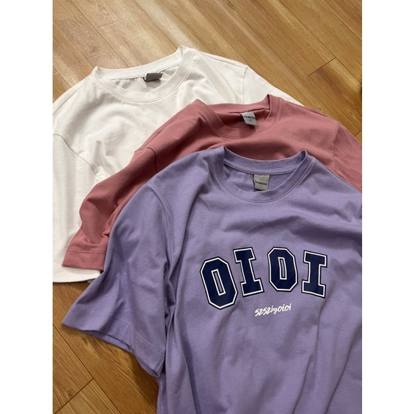 Áo thun dáng rộng unisex O.I.O.I xuất Hàn,tshirt unisex xuất xịn