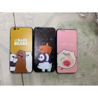 Ốp Iphone 6G viền dẻo in hình kute