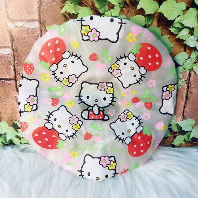 Trùm tóc Hello Kitty