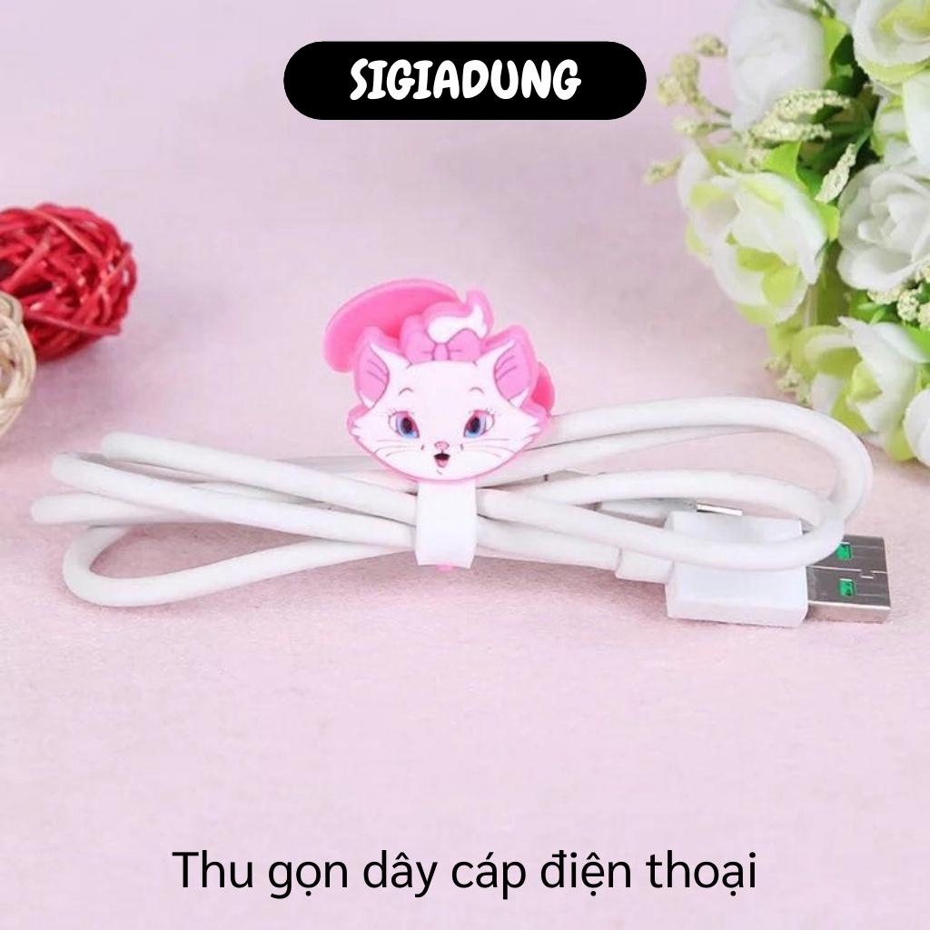 [SGD] Thu gọn dây điện - Combo 2 Dụng Cụ Thu Gọn Dây Điện silicon dài 6,5cm 2705