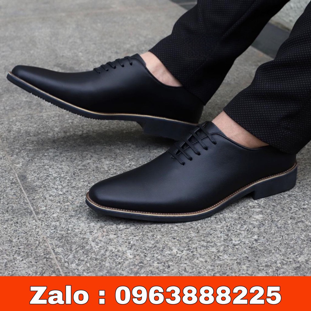 [Da Bò Loại 1]Giày Tây Nam Cao Cấp GT886 Da Bò Nhập Khẩu Nguyên Tấm Phong Cách Dây Buộc Lịch Lãm Bảo Hành 1 Năm | BigBuy360 - bigbuy360.vn