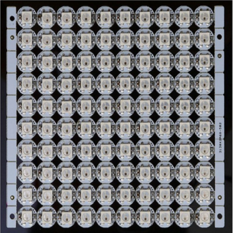 Set 100 Chip Đèn LED ws2812 IC WS2812B ws2812 2812 Kèm Tản Nhiệt DC5V