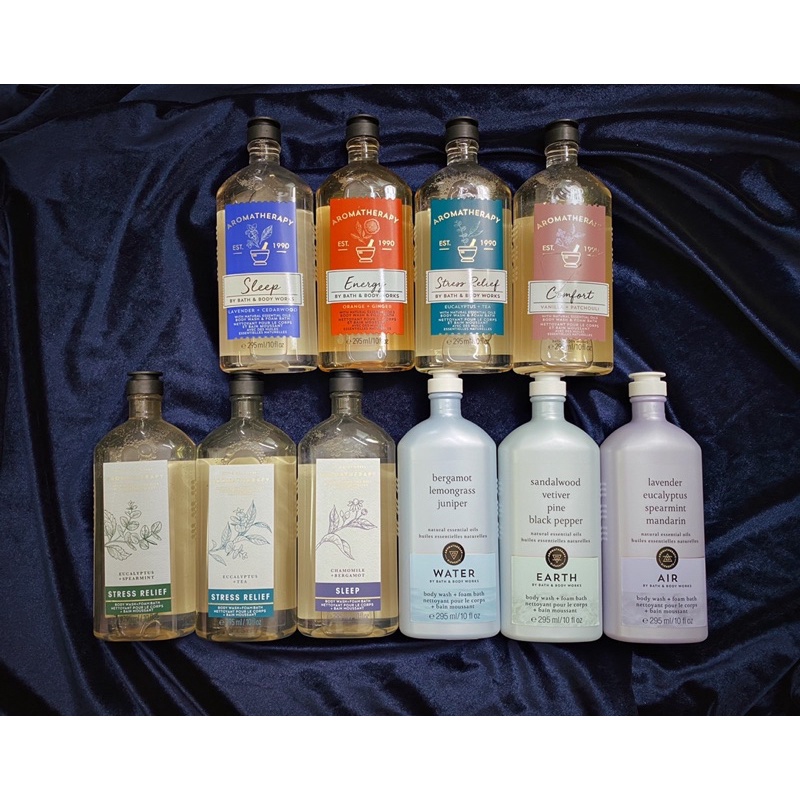 [SẴN] Sữa tắm gel Aromatheraphy BBW Bath & Body Works  295ml nhiều mùi | BigBuy360 - bigbuy360.vn