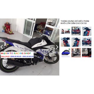 thùng giữa exciter 150 kiểu Moto art