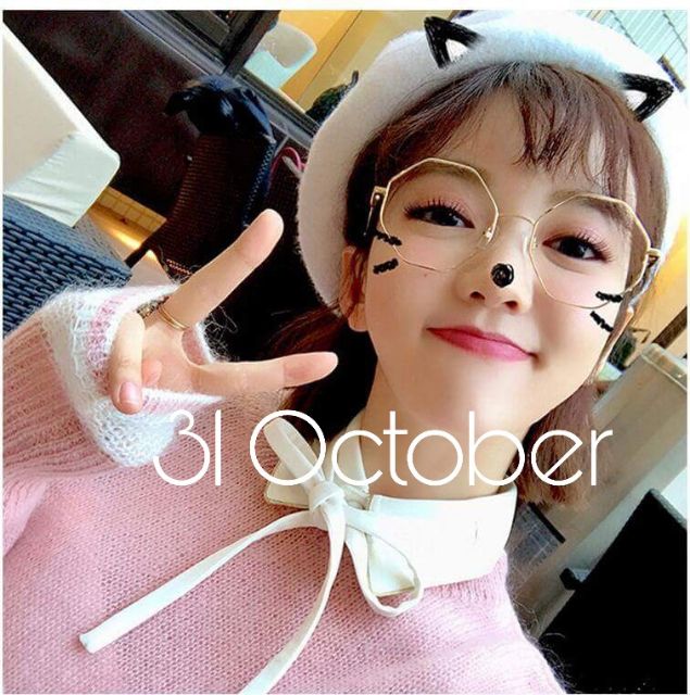 Kính ulzzang lục giác vàng | BigBuy360 - bigbuy360.vn