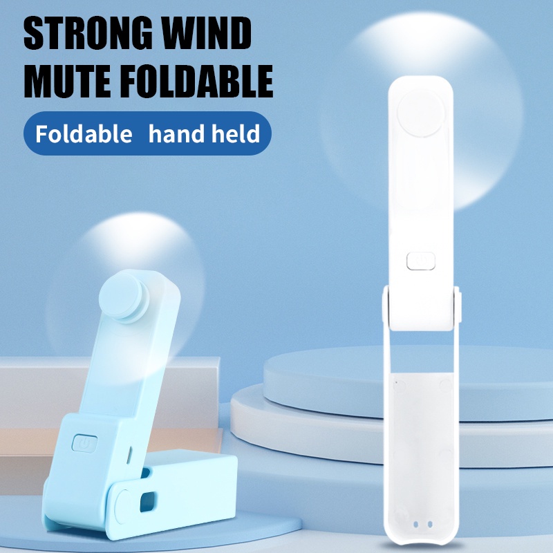 Bộ Quạt USB Mini Cầm Tay Tùy Chỉnh Ba Tốc Độ Nhỏ Gọn Không Gây Tiếng Ồn Cho Hoạt Động Ngoài Trời