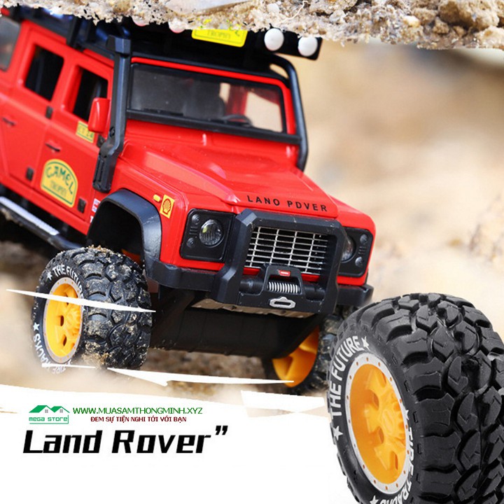 Xe Mô Hình Land Rover Defender – Off Road 4x4 Car Bằng Kim Loại – Tỷ Lệ 1:28