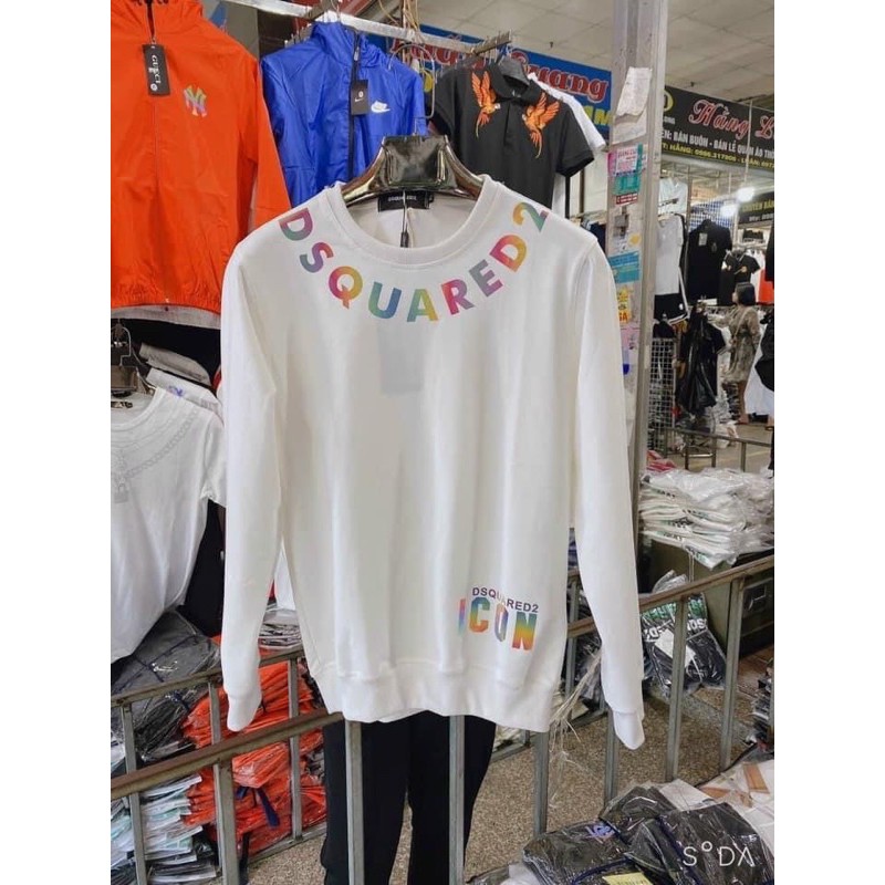 ÁO NỈ NAM ÁO THU ĐÔNG NAM IN PHẢN QUANG CỔ