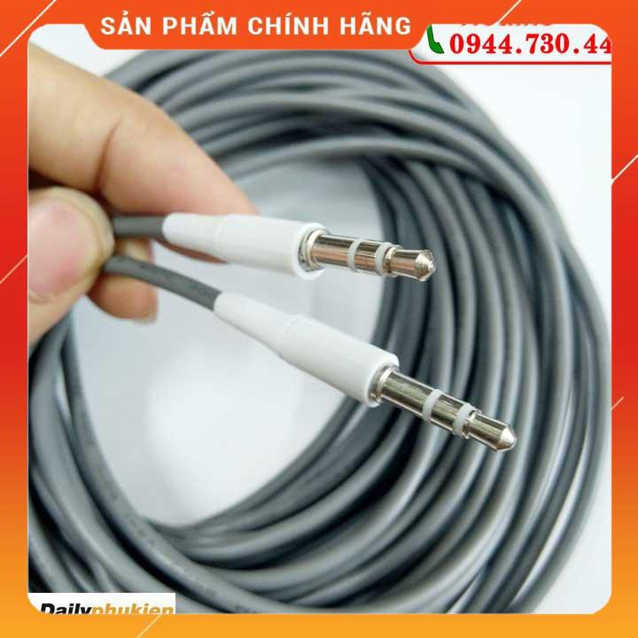 Dây loa 2 đầu 3.5mm dài 10m giá rẻ dailyphukien