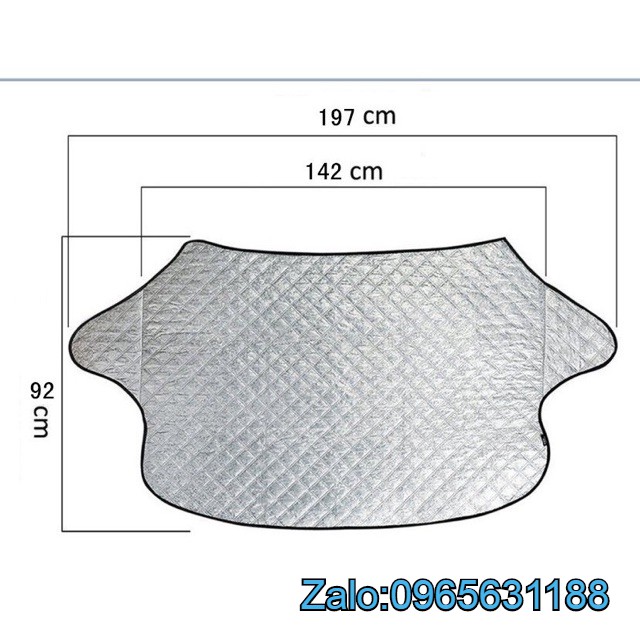 Bạt Phủ Kính Lái 3 Lớp Cao Cấp Hàng loại 1