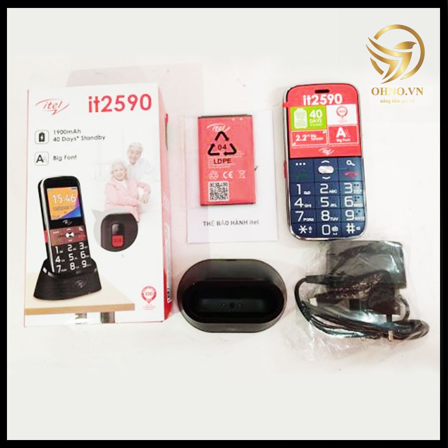 Điện Thoại Phổ Thông Giá Rẻ IT2590 2590 Điện Thoại Đập Đá Cho Người Già   - OHNO Việt Nam