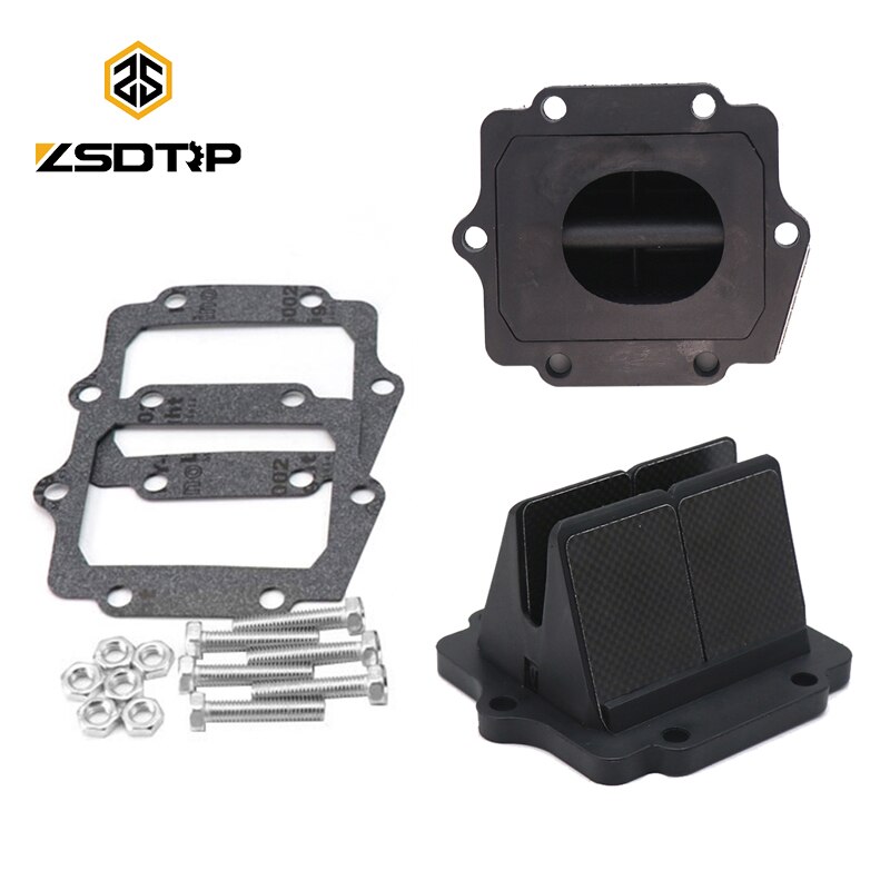 ZSDTRP Nạp sậy van sợi carbon cho Kawasaki KX125 1982-1992 KMX125 1999 2000 2001 KX500 1983 1984 VFo
