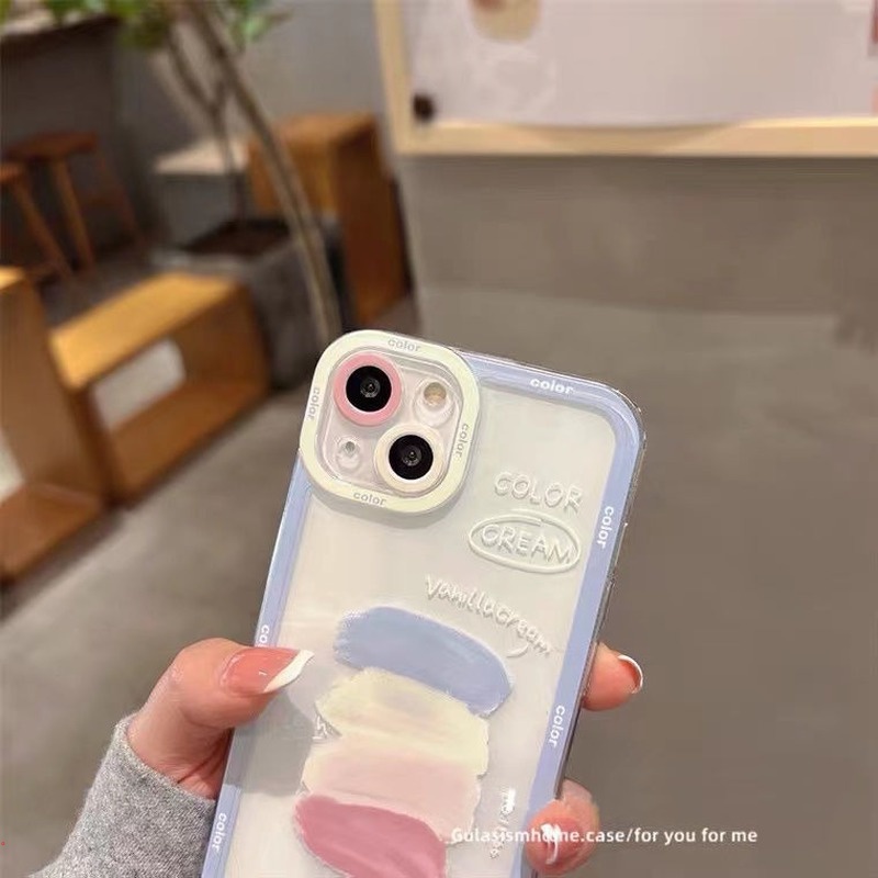 Ốp Điện Thoại Silicon Mềm Trong Suốt Chống Sốc Sơn Dầu Cho Iphone 13 12 11 Pro MAX X XR XS MAX 6 7 8 Plus