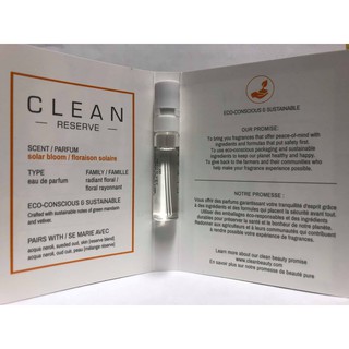 Mẫu Thử - Nước Hoa Clean Reserve EDP 1.5ml