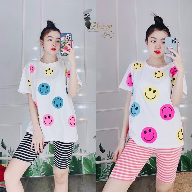 Đồ bộ nữ măc nhà bộ đồ nữ trung niên form rộng dễ thương bộ đồ kiểu đẹp bigsize