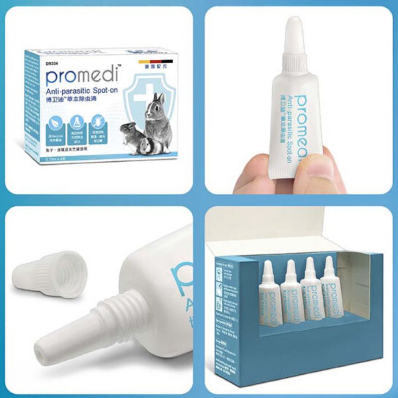 Tuyp Thuốc Nhỏ Trị Ve, Bọ Chét Dành Cho Hamster, Thỏ, Bọ