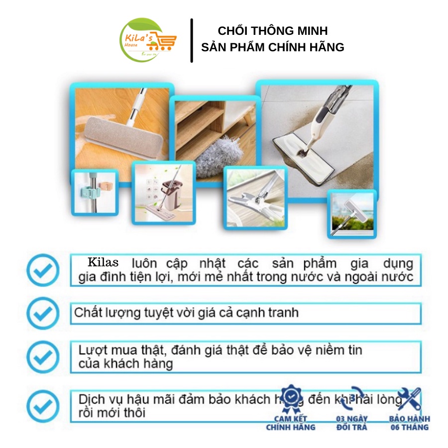 Combo 10 bông lau thay thế cây lau nhà chữ X