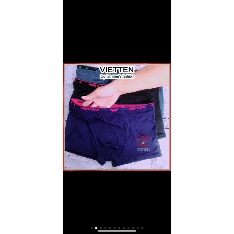 Boxer nam quần lót nam quần xịt nam coton siêu mát,co dãn đa chiều thấm hút mồ hôi đủ sz hàng loại đẹp