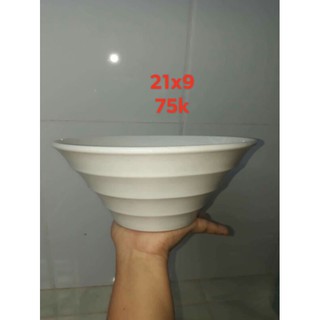 Chậu gốm trồng sen Trân