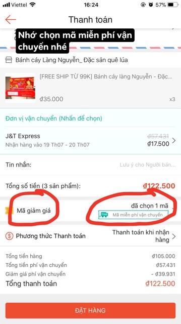 Bánh cáy làng Nguyễn - Đặc sản Thái Bình- Loại đặc biệt- 500g