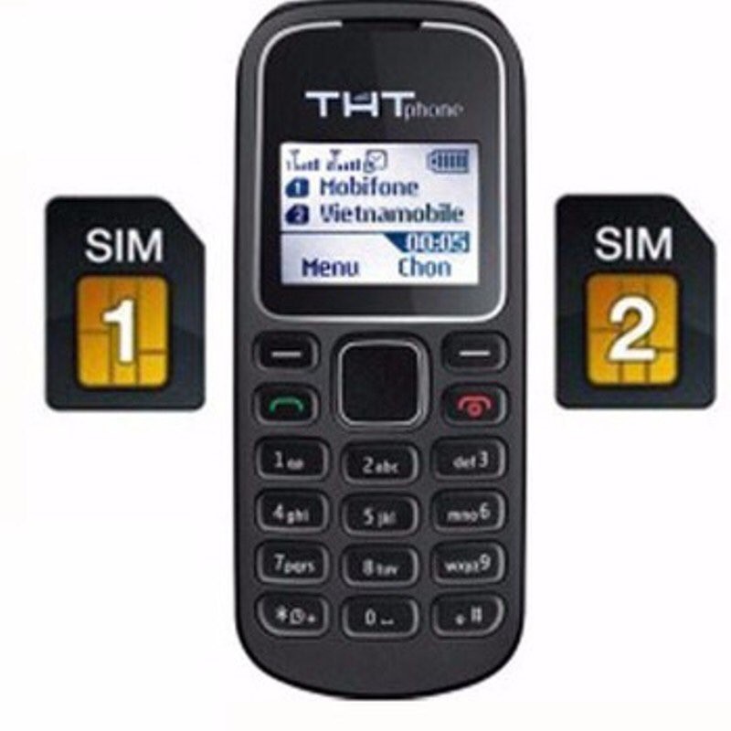 Điện Thoại Kích Sim 2 sim 2 sóng giá rẻ nhanh gọn tiện lợi dễ dùng