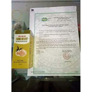 SIRO YẾN SÀO ONE NEST