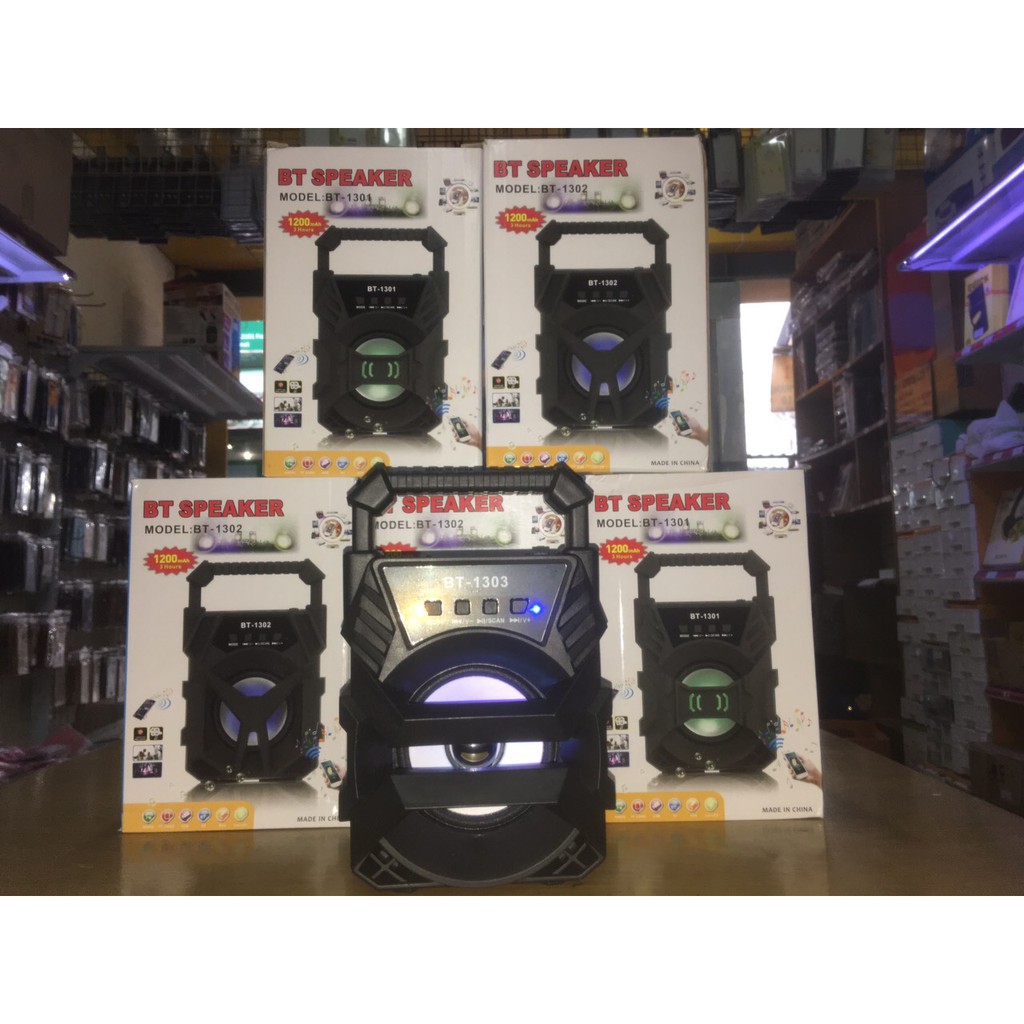 Loa Bluetooth Xách Tay Mini WS1601-02-03-04 Âm Thanh Siêu Hay Giá Rẻ - Chuẩn 2019