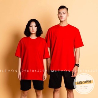 ÁO THUN TRƠN TAY LỠ OVERSIZE - UNISEX