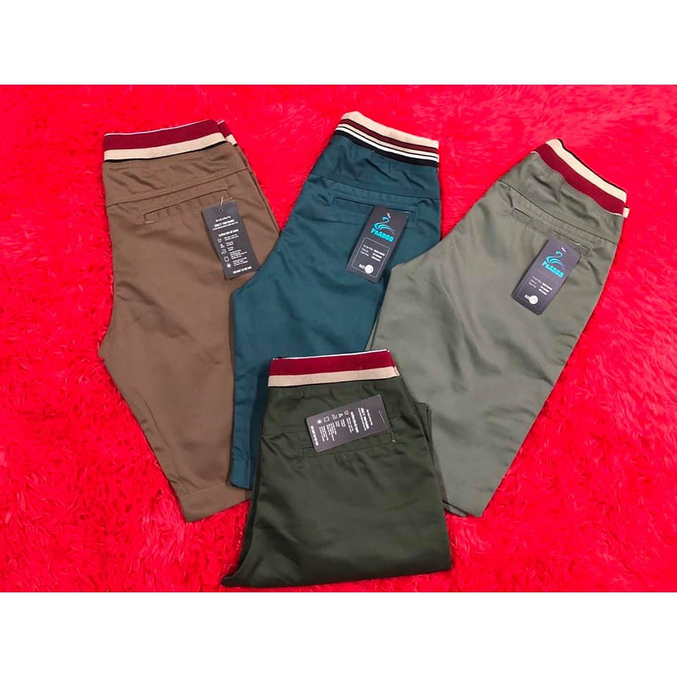 QUẦN SHORT NAM QUẦN SHORT BO LƯNG THUN VẢI KAKI #5
