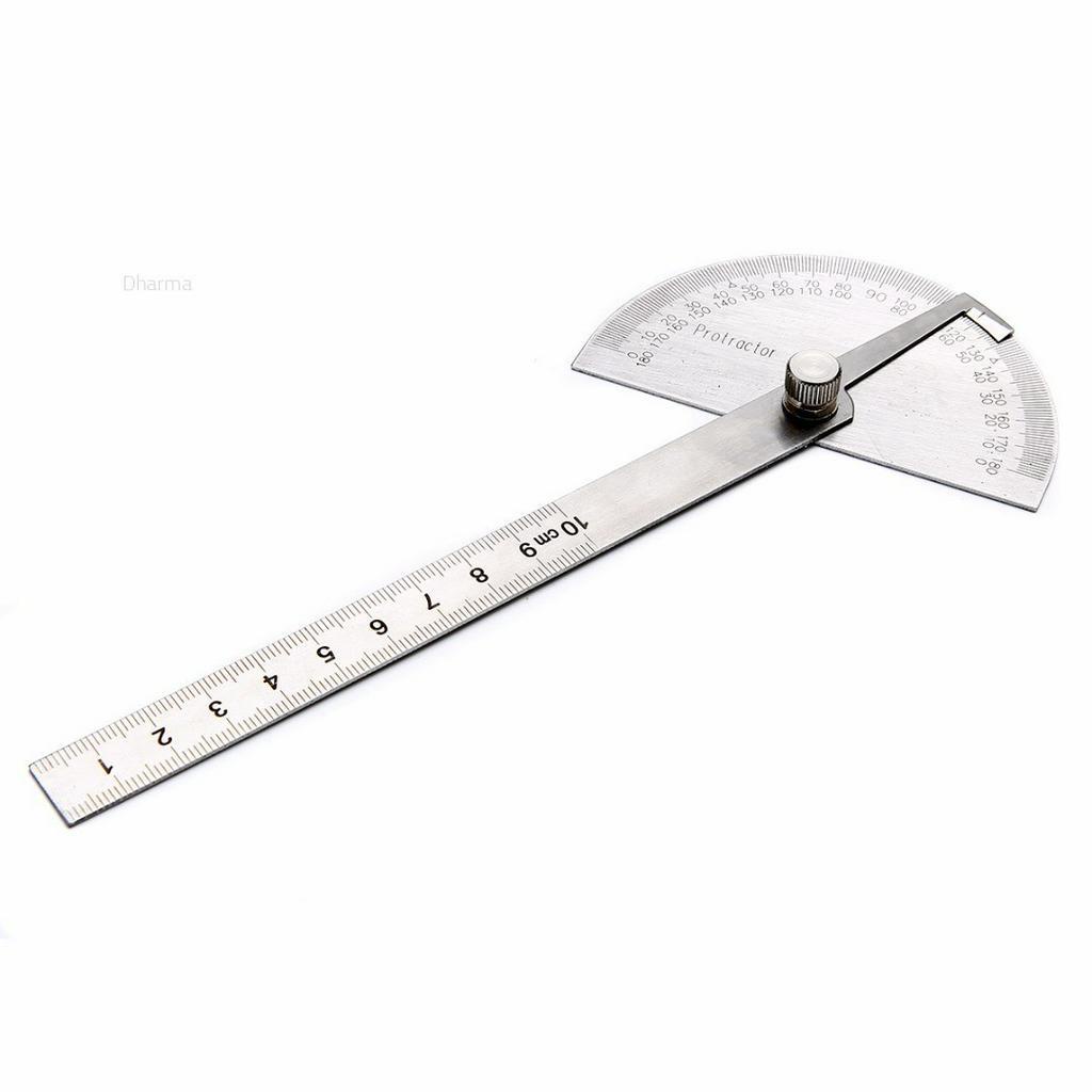 Thước Đo Góc 180 Độ Được Làm Từ Thép Không Gỉ