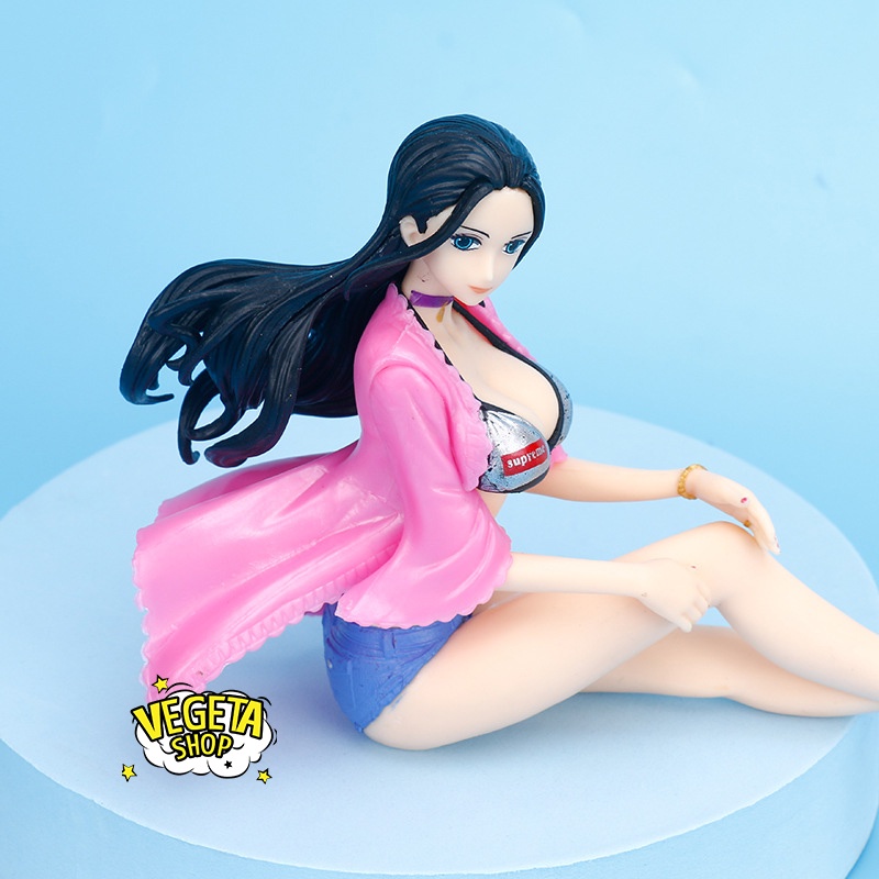 Mô hình One Piece - Nico Robin sexy quyến rũ xinh đẹp dễ thương tạo dáng ngồi duỗi chân - Dài 19cm Cao 11cm