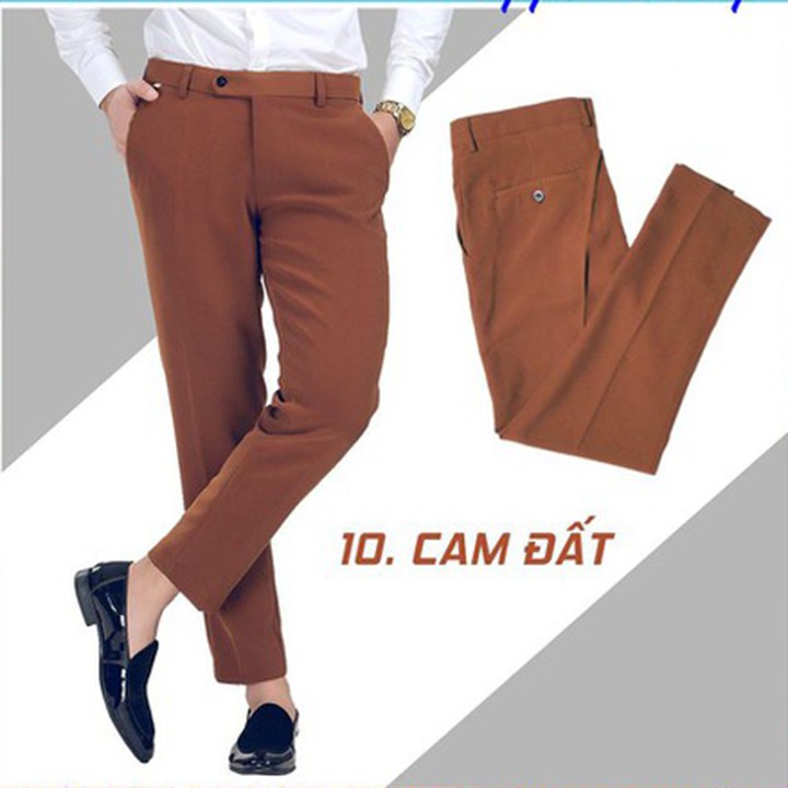 Quần tây nam học sinh công sở cao cấp có big size Quần tây ống côn body co giãn đi học đi chơi | BigBuy360 - bigbuy360.vn