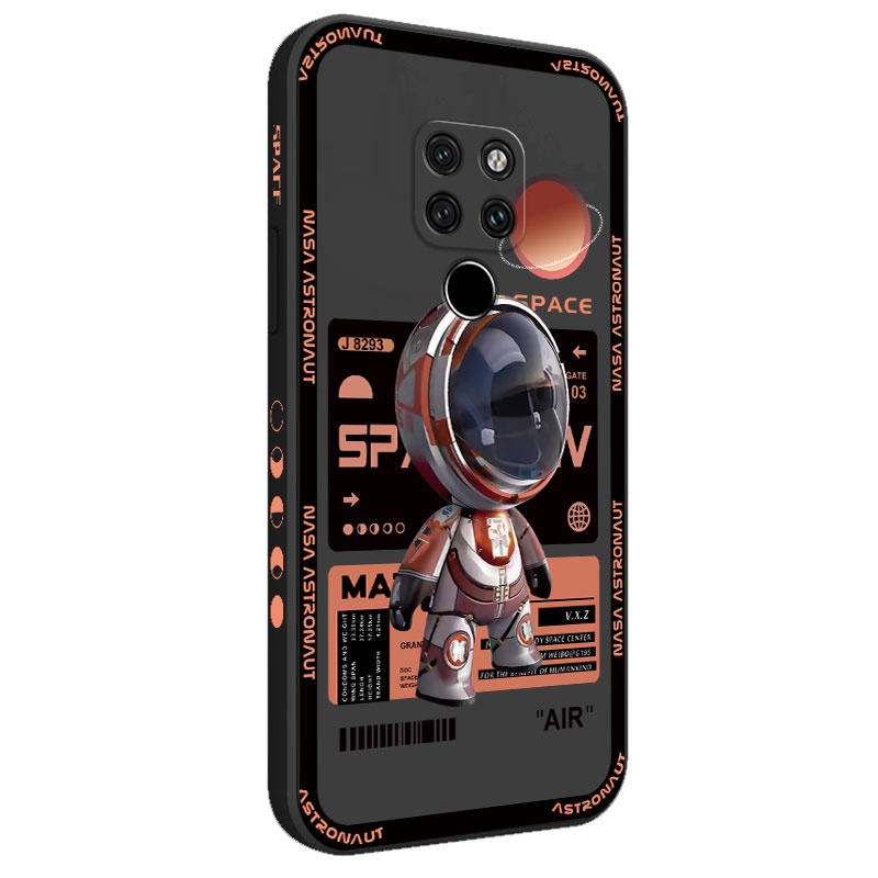 Ốp Điện Thoại Silicon Dẻo Hình Phi Hành Gia Cho Huawei Mate 20 Pro P Smart 2021 Y7A Nova 5t