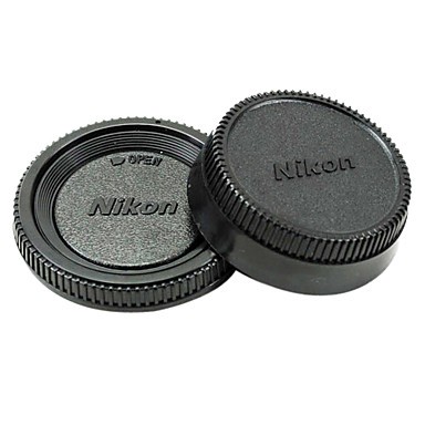 Nắp Lens Cap Đậy Body Cho Nikon DSLR và Cáp Đuôi Lens Ống Kính Cho Nikon