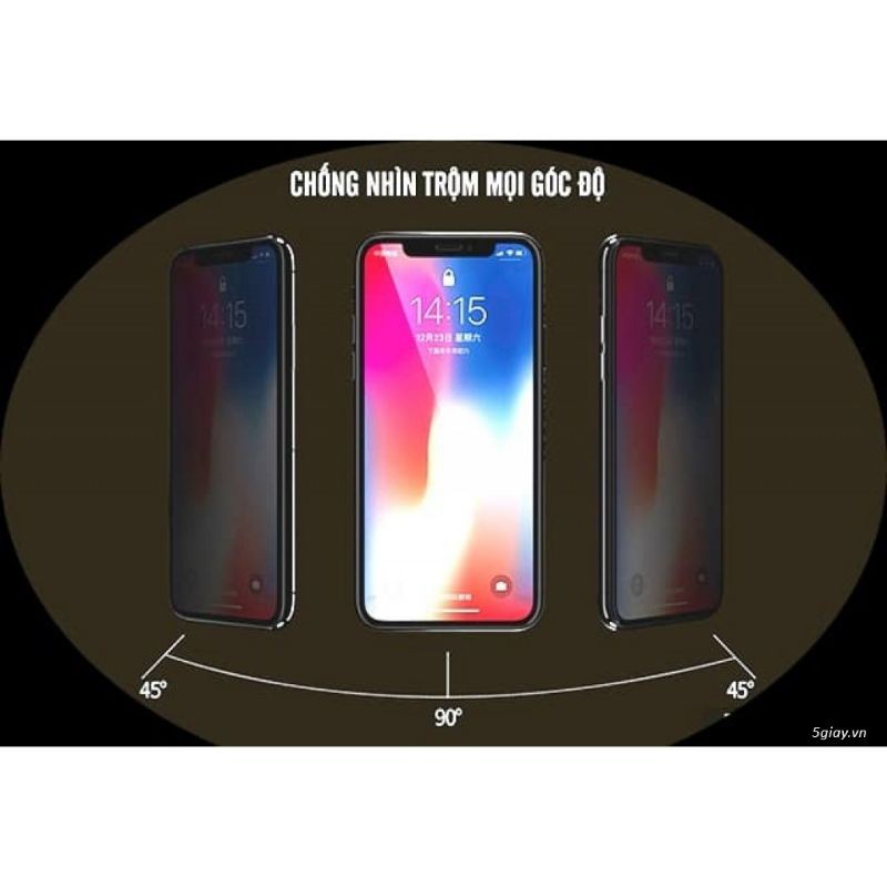 Kính Chống Nhìn Trộm iphone 15 pro max/ 14 pro max/14pro/13 pro max/13/ 12 pro max/12 pro/ X XS XR XSMAX 11 PRO MAX