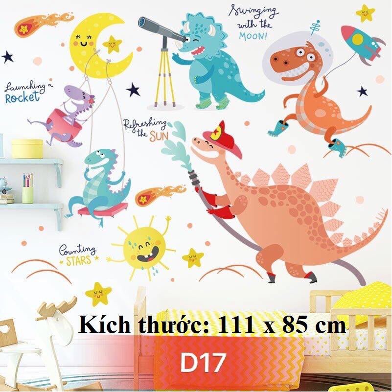 Decal bóc dán từng chi tiết - Mẫu trẻ em