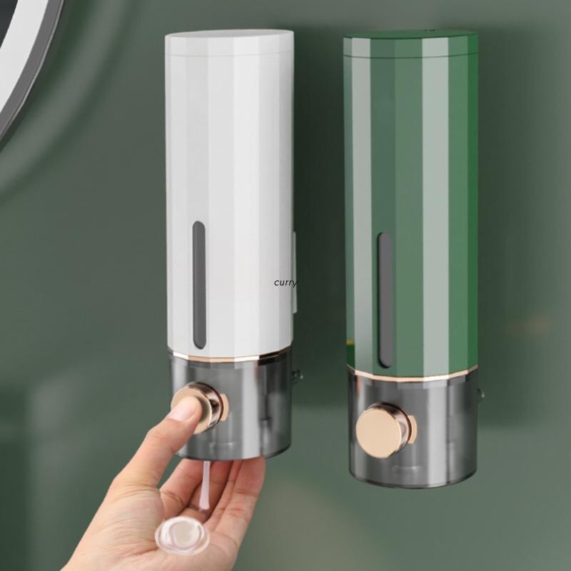 Hộp đựng sữa tắm dầu gội nước rửa tay dán treo tường tiện lợi chất liệu ABS