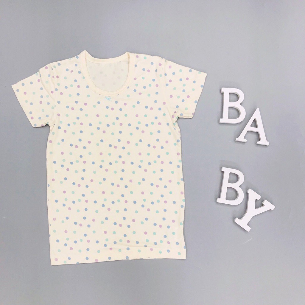 Áo thun cho bé gái, áo phông bé gái chất cotton mềm mát, size 100 - 120 - SUNKIDS