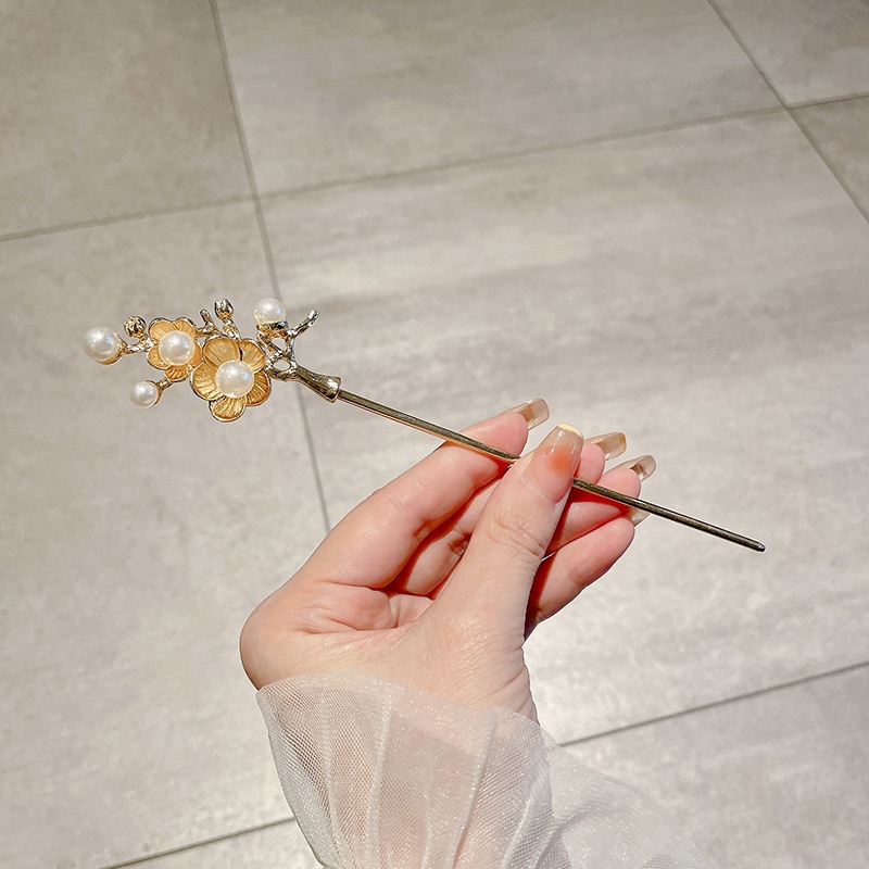 Kẹp Tóc Kim Loại Phong Cách Trung Hoa Hiện Đại Cho Nữ