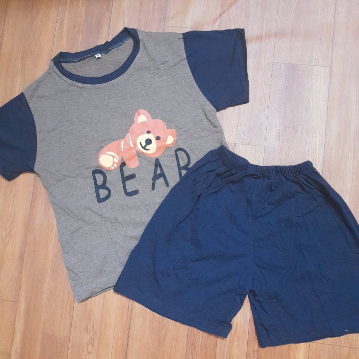 [A106 - Siêu Rẻ, Mát] Bộ Cộc Tay Nam Chất Cotton Mềm Mát Size 25-35kg (Ảnh Tự Chụp Video Tự Quay)